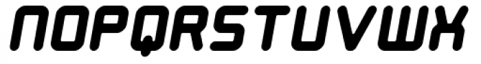 Ataribaby Bold Oblique Font UPPERCASE