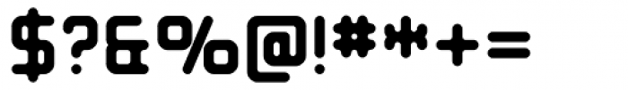 Ataribaby Regular Font OTHER CHARS