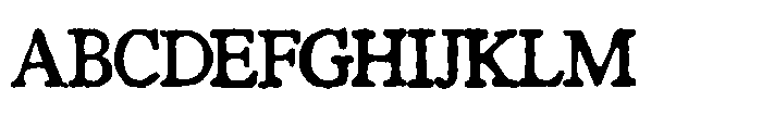 Atelier Blossom Serif Regular Font UPPERCASE