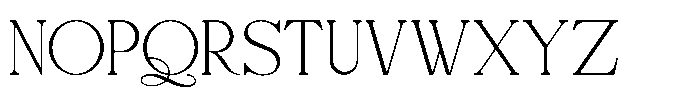Atelier Blume Font UPPERCASE