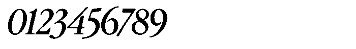 Atelier Fleur Bold Italic Font OTHER CHARS