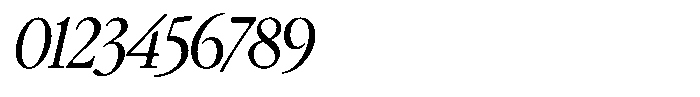 Atelier Fleur Italic Font OTHER CHARS