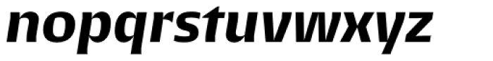 Atenas Bold Italic Font LOWERCASE