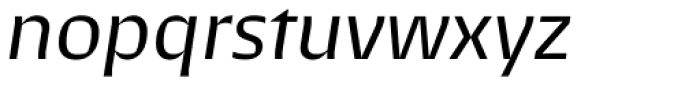 Atenas Regular Italic Font LOWERCASE