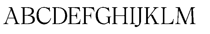 Ater Light Font UPPERCASE