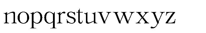 Ater Light Font LOWERCASE