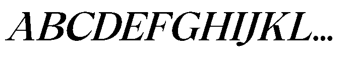 Ater Medium Italic Font UPPERCASE