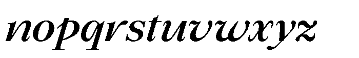 Ater Medium Italic Font LOWERCASE
