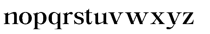 Ater Medium Font LOWERCASE