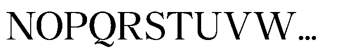 Ater Regular Font UPPERCASE