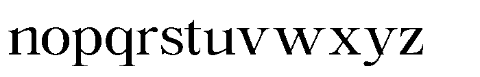 Ater Regular Font LOWERCASE