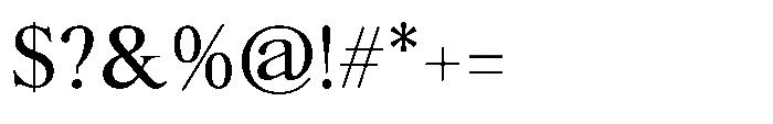 Ater Variable Font OTHER CHARS