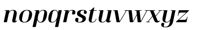 Athachantr Semi Bold Italic Font LOWERCASE