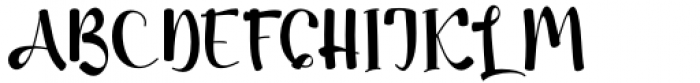 Athafia Regular Font UPPERCASE