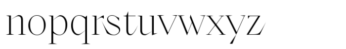 Athea Variable Font LOWERCASE