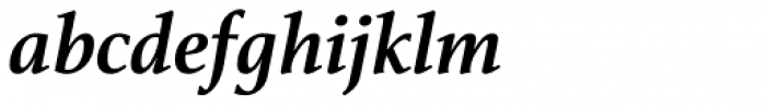 Athelas Bold Italic Font LOWERCASE