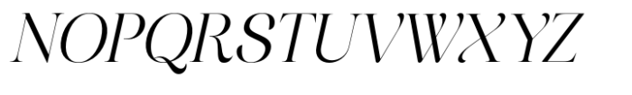 Athena SS Italic Font UPPERCASE