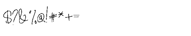 Athenia Signature Font OTHER CHARS