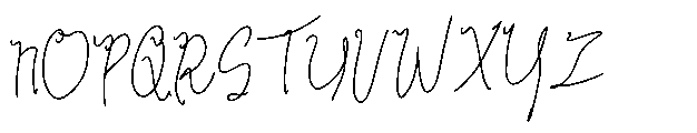Athenia Signature Font UPPERCASE