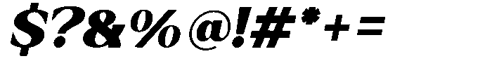 Athenor Mediants Italic Font OTHER CHARS