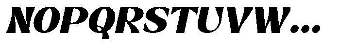 Athenor Mediants Italic Font UPPERCASE