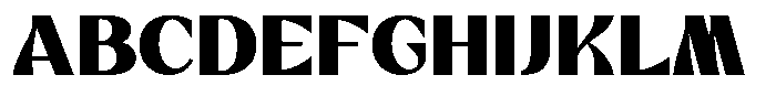 Athenor Mediants Regular Font UPPERCASE