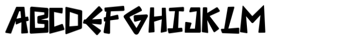 Athenor Font UPPERCASE