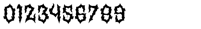 Atherna Regular Font OTHER CHARS