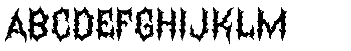 Atherna Regular Font UPPERCASE