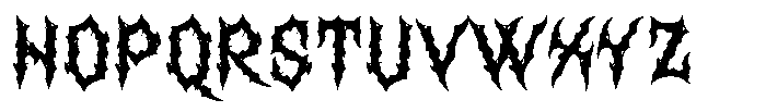 Atherna Regular Font UPPERCASE