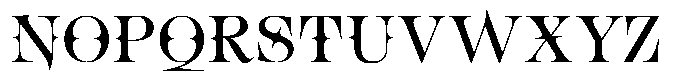 Atherur Font LOWERCASE