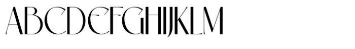Athesa Luxurious Regular Font UPPERCASE