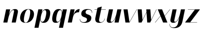 Athisthan Bold Italic Font LOWERCASE