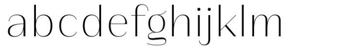 Athisthan Extra Light Font LOWERCASE