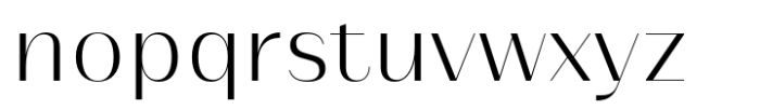 Athisthan Light Font LOWERCASE