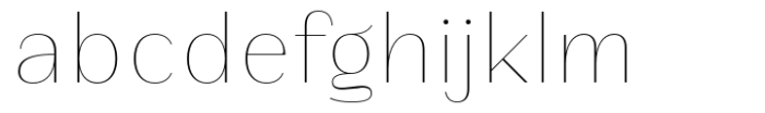 Athisthan Thin Font LOWERCASE