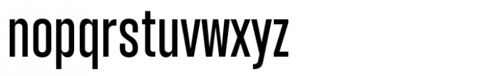 Athletic Condensed Variable Font LOWERCASE