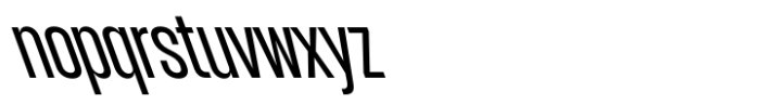 Athletic Pro Regular Backslanted Font LOWERCASE