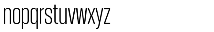 Athletic Pro Variable Font LOWERCASE
