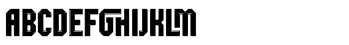 Athletix Inline Font UPPERCASE