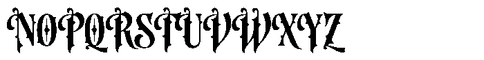Athorie Font UPPERCASE