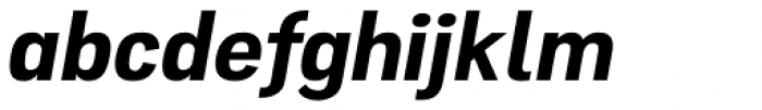 Atiga Bold Italic Font LOWERCASE