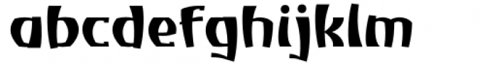 Atiku Medium Font LOWERCASE