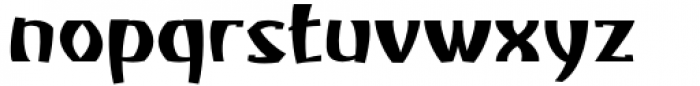 Atiku Medium Font LOWERCASE