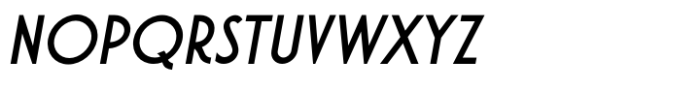 Atlantic Cruise Pro Bold Italic Font LOWERCASE