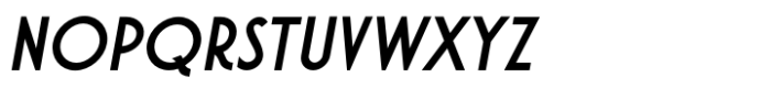 Atlantic Cruise Pro Heavy Italic Font LOWERCASE