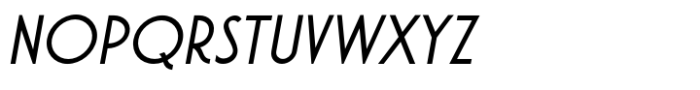 Atlantic Cruise Pro Italic Font LOWERCASE