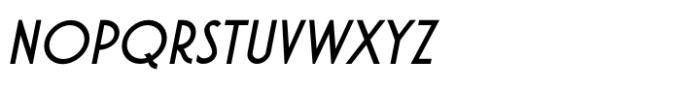 Atlantic Cruise Pro Medium Os Italic Font LOWERCASE