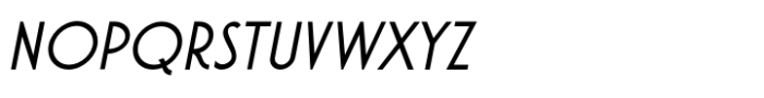 Atlantic Cruise Pro Os Italic Font LOWERCASE