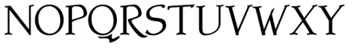 Atlantic Serif OSF SemiBold Font UPPERCASE